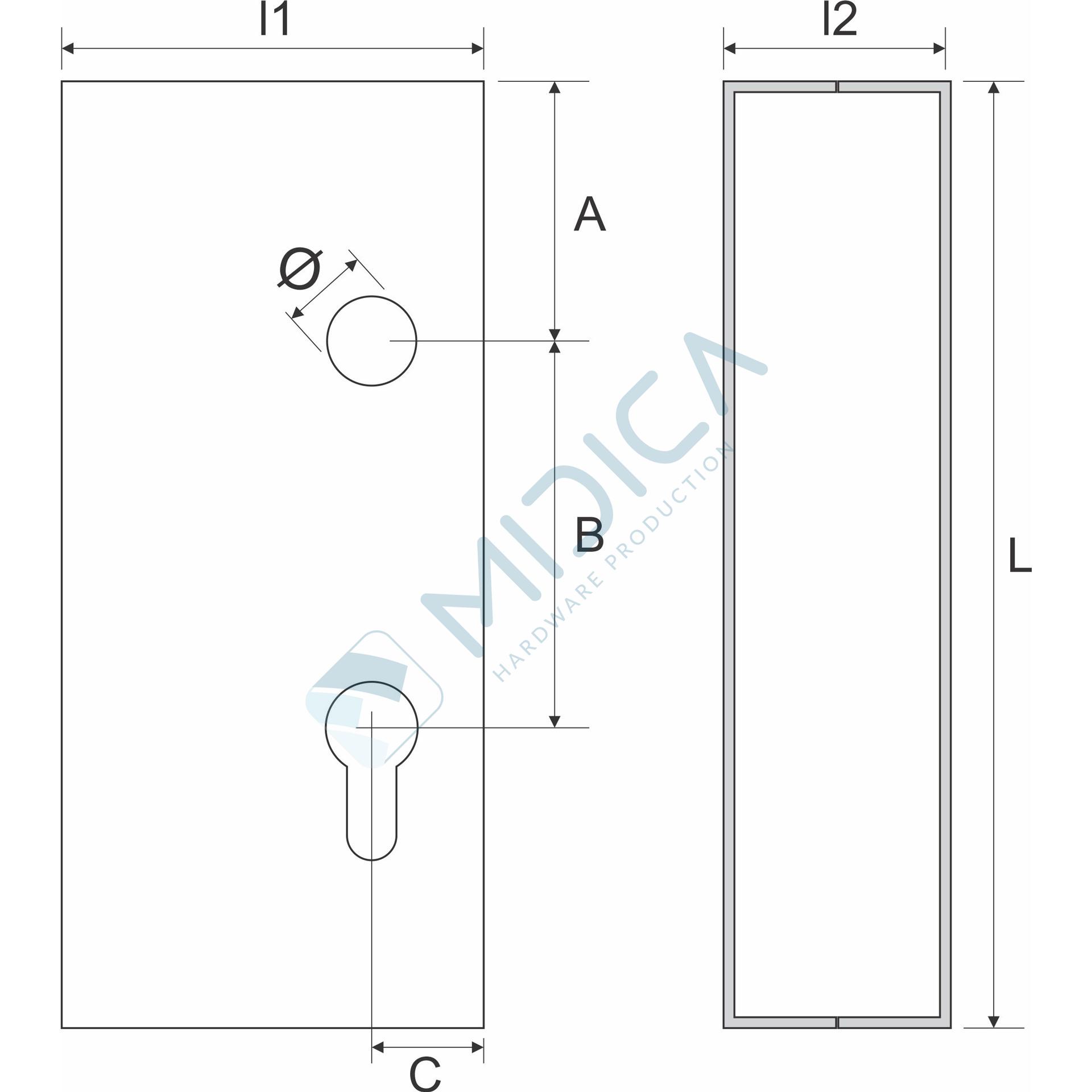 Cutie antiploaie pentru broască cod B210 - imagine 3