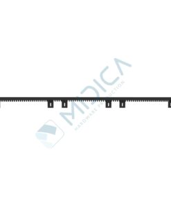 Cremalieră de nailon, 28x22x1000 mm, MODUL 4