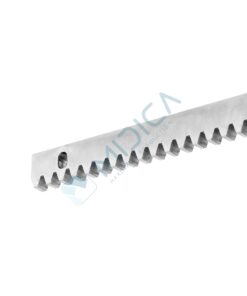 Cremalieră de oțel zincată 30x12x1000 mm, MODUL 4