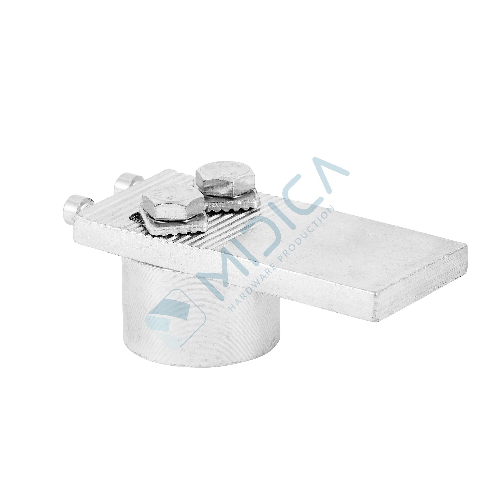 Pivot superior cu rulment, dublu reglaj, D=50 mm, zincat