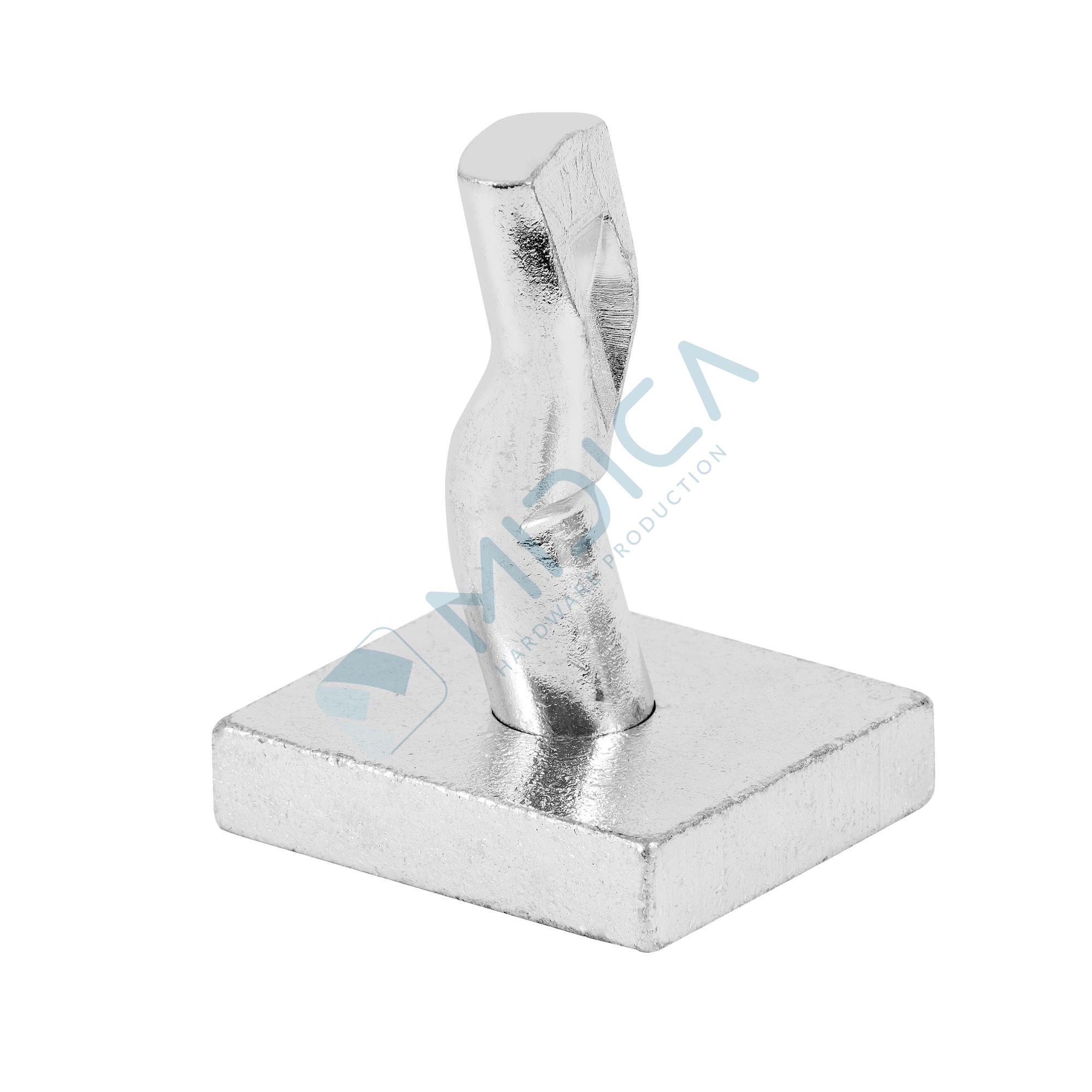 Pivot-tijă inferior, D=20 mm, zincat