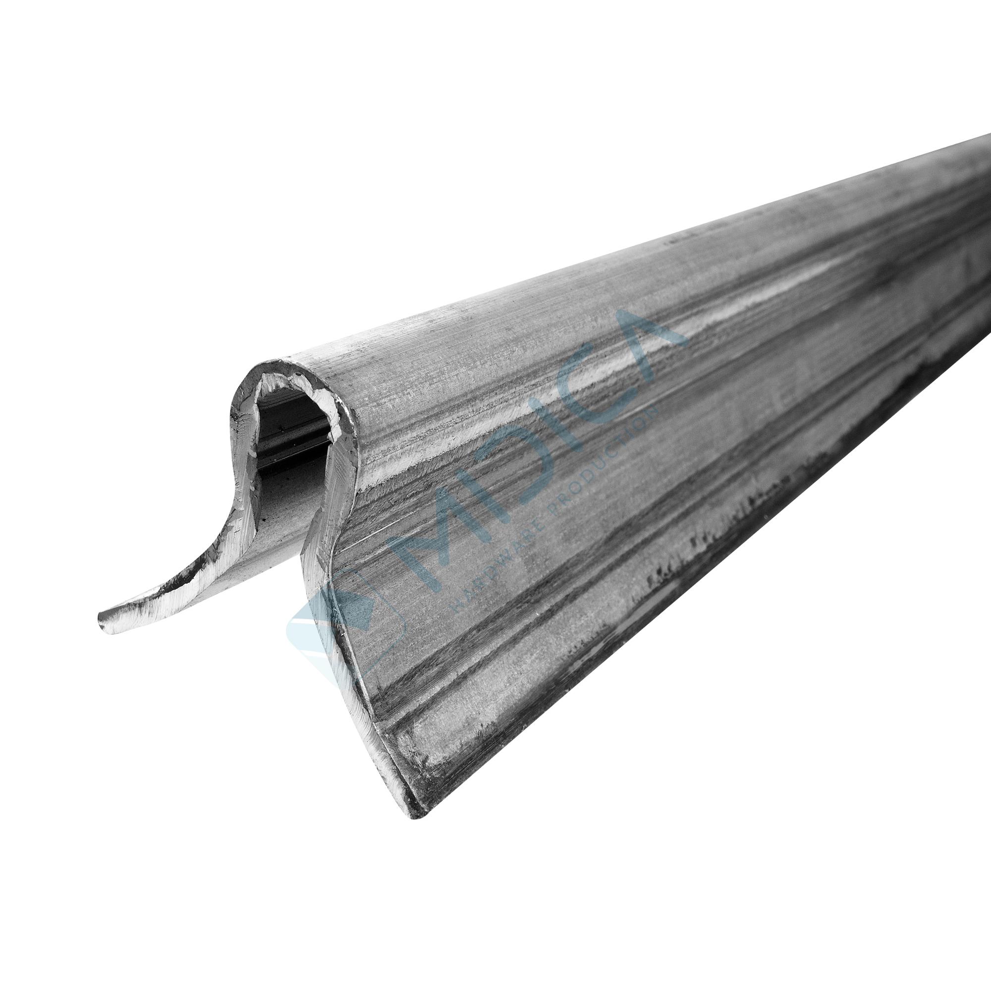 Șină de culisare îngropată galvanizată, L=3 m, D=20 mm