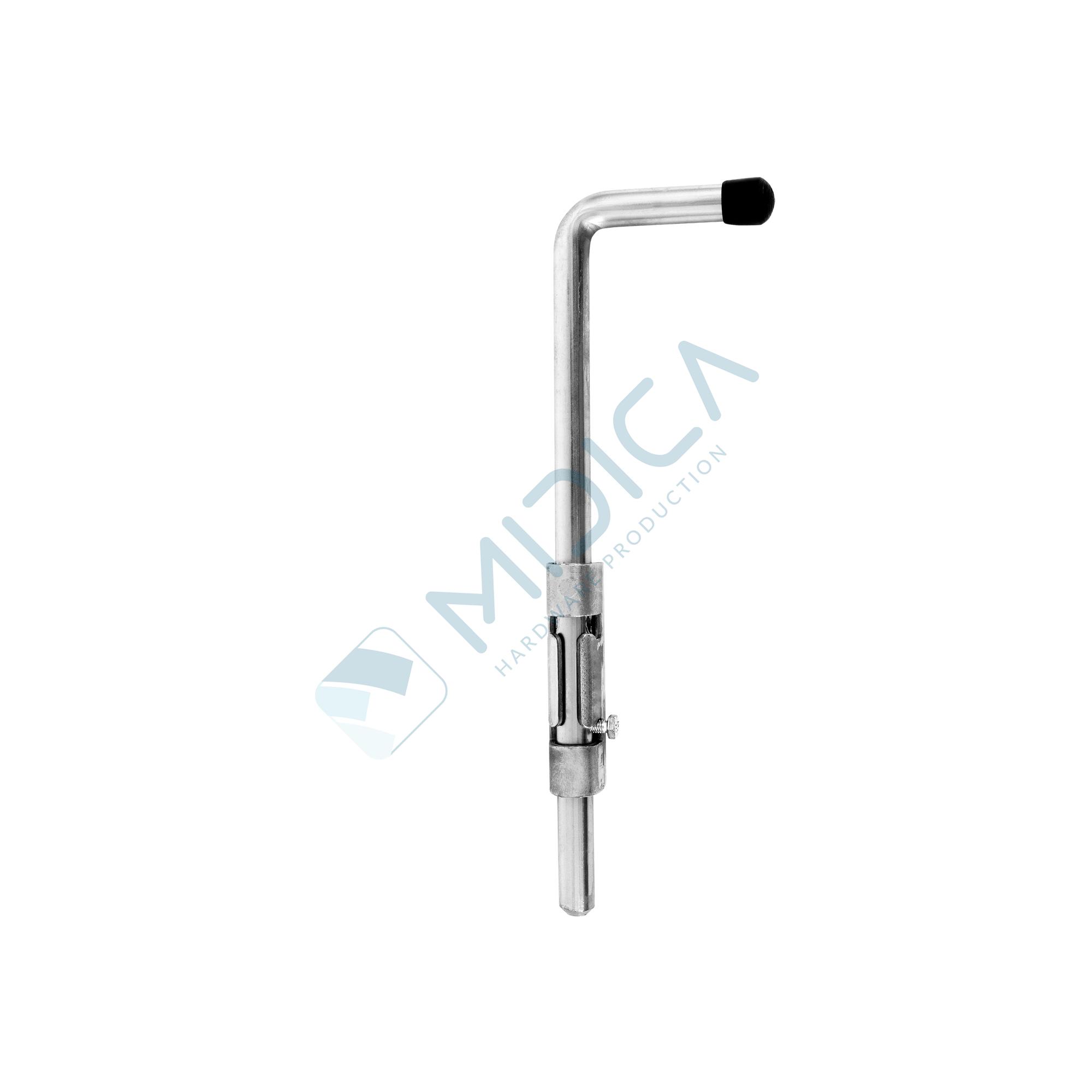 Zăvor sudabil pentru poartă L=300 mm